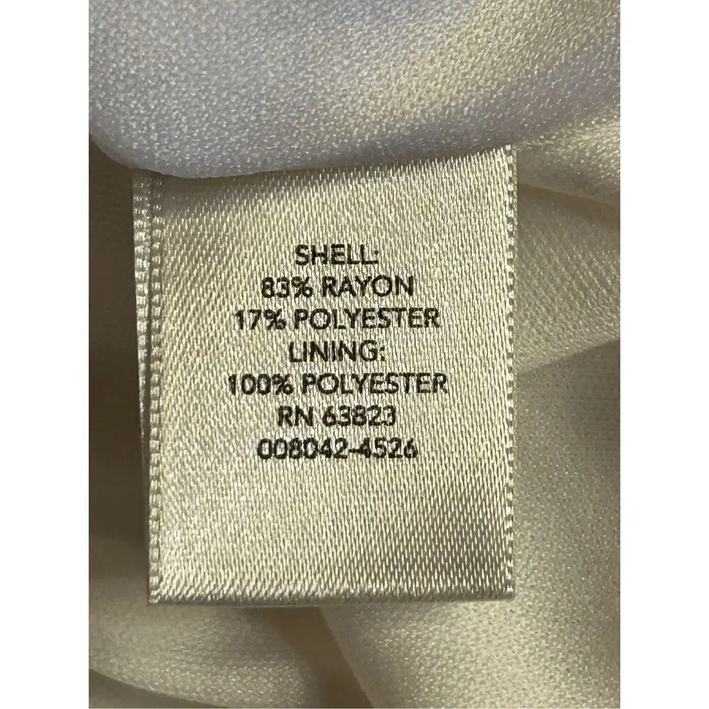 CJ Banks White Striped Skirt Maxi Size 1X nwt (0785) Read